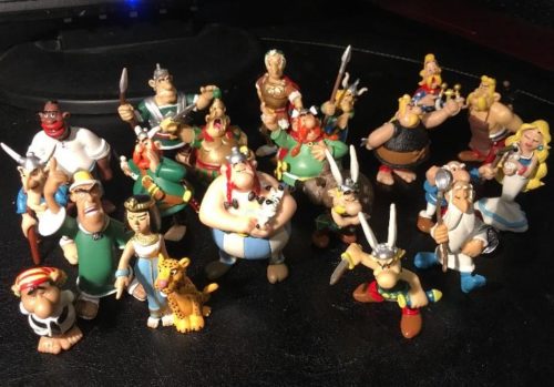 Figuras pvc Asterix y Obelix