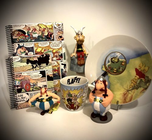 Papelería artesanal Asterix y Obelix