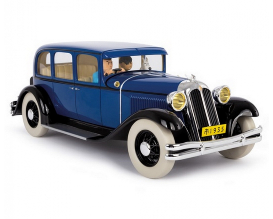 Coche de colección Tintín, la Limusina Chrysler a Nanking 1/12 - Imagen 4
