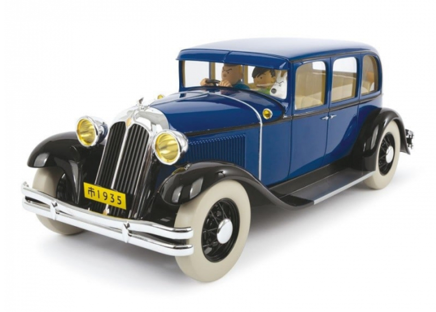 Coche de colección Tintín, la Limusina Chrysler a Nanking 1/12 - Imagen 3