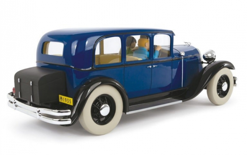 Coche de colección Tintín, la Limusina Chrysler a Nanking 1/12 - Imagen 2