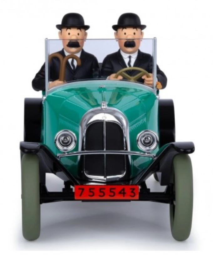 Coche de colección Tintín, 5CV de los Dupondt. Pais del oro negro - Imagen 3