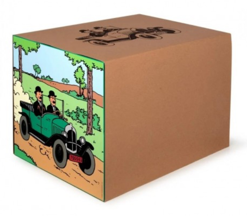 Coche de colección Tintín, 5CV de los Dupondt. Pais del oro negro - Imagen 2